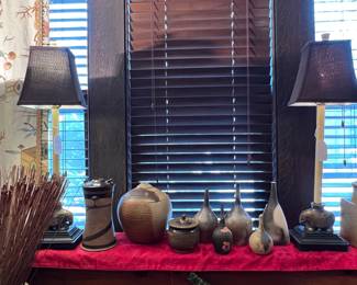 SELECTION OF ART POTTERY