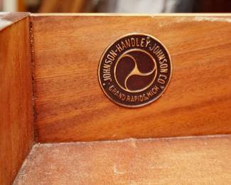 Mahogany server by Johnson Handley Johnson Co.
