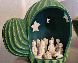 Nativity set