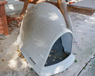 Small igloo dog house