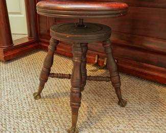 Bush and Lane piano with stool