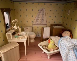 Bathroom Rubba Dub Taking A Bath..