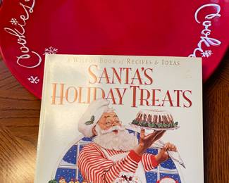 Santa's Cookie Holiday Treats/Plate