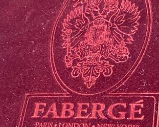 Neiman Marcus Faberge Imperial Egg Ornaments/Velvet Box