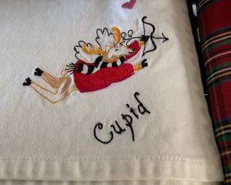 Cupid Comet, Reindeer Napkins!