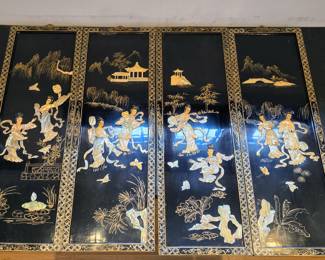 Wall Art - 4 Wood Panels