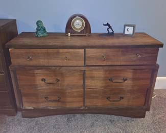 Vintage Wood Bureau