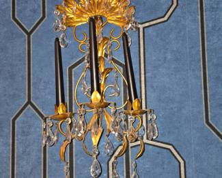 Wall Art - Brass Sconce