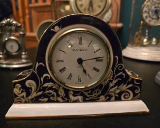 Several Wedgewood Clocks