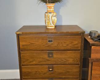 Vintage Wood Chest of Drawers