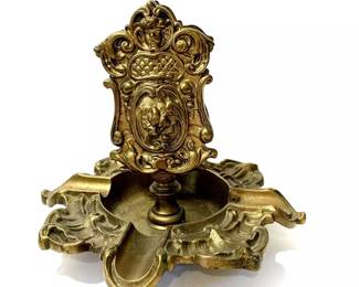 Vintage Bronze Cigar Ashtray