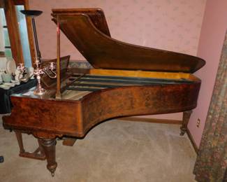 Rare Find An Antique Erade Concert Grand Piano Built Between 1841-1850,