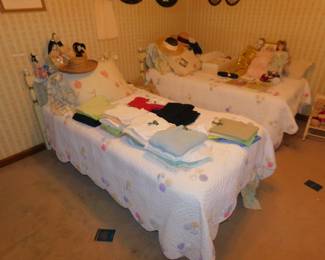 French Provencial Twin Beds