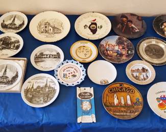 Homeowners were travelers and have items from all over the world. 