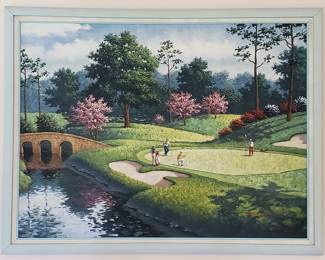 Golf print by Arthur Sarnoff