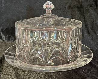 Royal Limited Lead Crystal Covered Dessert Dish, 10"D x 6"H, was $24, NOW $14