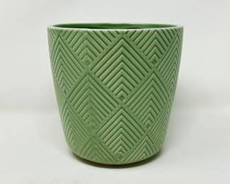 Green Design Pot, 6", was $8, NOW $5