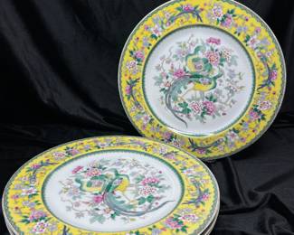 Set of 4 vintage Black Knight Phoenix Plates, $30