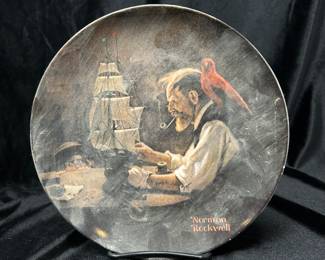 Rockwell Collection, "The Ship Builder", 2 available, 8.5", $7 each