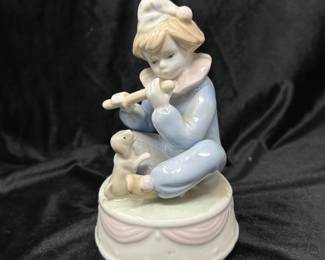 Paul Sebastian Clown music box - Plays "Feelings", 7"H, $12