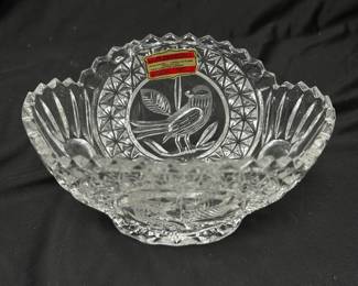 Hofbauer Bleikristal German The Byrdes Collection Bowl, 6x4x4, was $14, NOW $10
