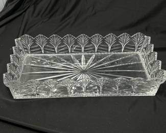 Waterford Marquis Rectangle Dish, 13"L x 3"H x 6"W, was $28, NOW $22