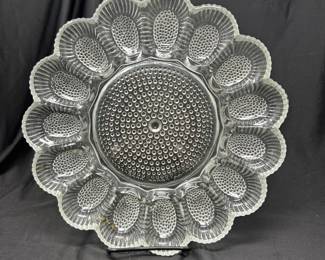 Indiana Hobnail Deviled Egg Dish, 11"D, $ 10