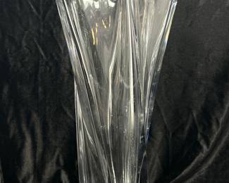 Mikasa Waves Vase , 4"W x 14"H, was $20 , NOW $14 (chip on bottom see next view)