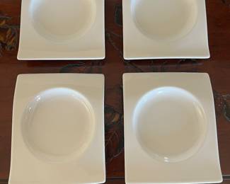 Villeroy & Boch White Wave dinnerware