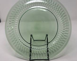 Vtg Villeroy & Boch 12" Glass Buffet Plate, was $28, NOW $18