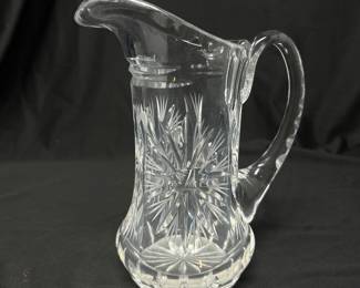 Small Cut Pitcher, 7", was $10, NOW $7