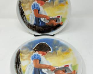 "By Myself" Pemberton Oakes 9" collectors plate, 2 available, was $5 each, NOW $3 each