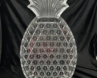 Pineapple Crystal Serving dish, 20"L, was $30, NOW $22