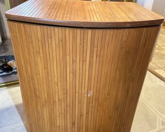 Bamboo Clothes hamper, 18"W x 23"H x 13"D, was $34, NOW $18