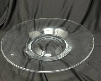 Round Clear Bowl, 15 x 3, $12