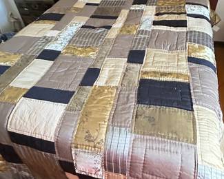 Queen patch quilt comforter, was $95, NOW $50