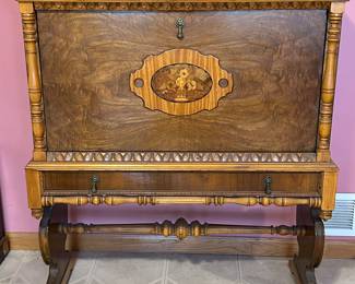 Antique Secretary Desk, 40"W x 45"H x 18"D, was $345, NOW $250