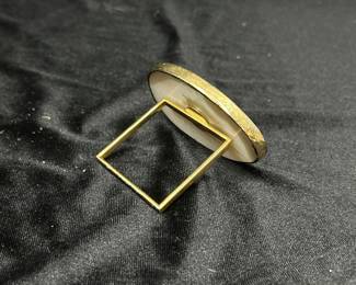 Additional view of Quartz Agate Napkin ring ~