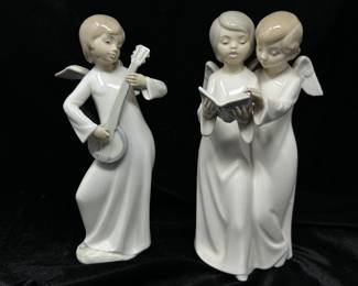 NAO by Lladro - Angel w Mandolin (8"), was $34, NOW $20
NAO by Lladro Two Choir Angels (9"), was $38, NOW $24