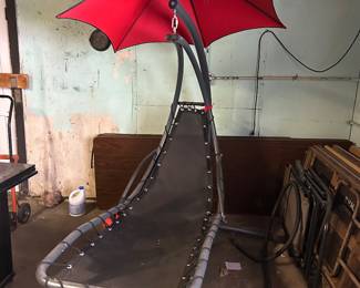 Hammock Chair Lounge w/Umbrella, was $95, now $75