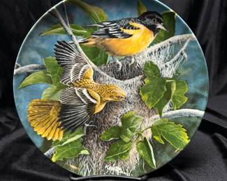 Knowles Garden Collection, "The Baltimore Oriole", 8.5", $7