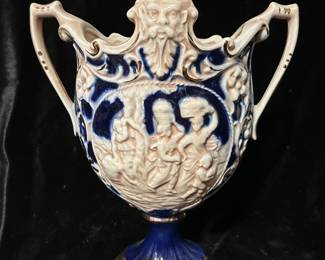 Vintage Norleans Italy Pottery Vase(Made in Italy), 11x13x7, was $48, NOW $34