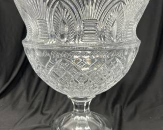 Vintage Antique Cut Glass Fruit / Punch / Crystal Bowl, 10x12, $40