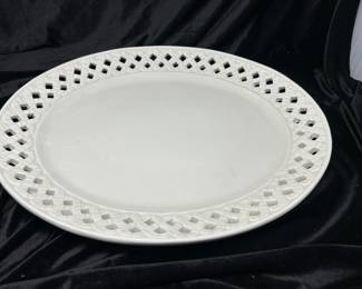Wm. Sonoma Basket Weave Large Platter, 22", was $26, NOW $16