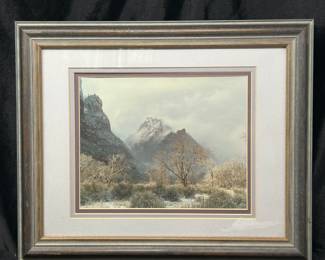 Desert Mountain picture, 17 x 14, $34