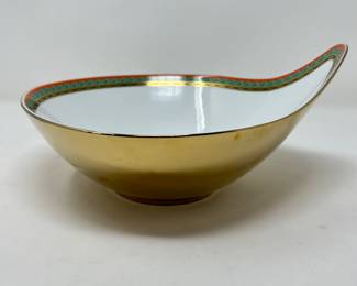 Additional view of Versace "Le Voyage de Marco Polo" serving bowl ~