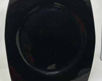 Set (3) Mikasa Black Platters, 17", was $45, NOW $34