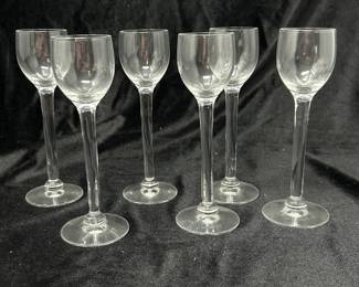 Set of 6 Cordial glasses, was $20, NOW $10