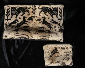 Animal Skin Make-up Bag and Change Purse, was $22, NOW $15