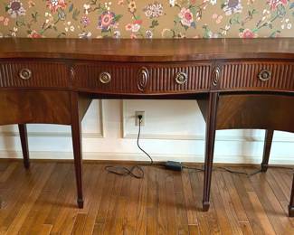  009 300 Vtg JohnWiddicomb Co Mahogany Sideboard